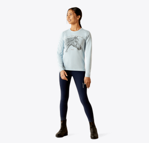 Ariat Youth Happy Long Sleeve T-Shirt